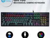 HP GK100 Wired Full Size RGM Backlit Mechanical Gaming Keyboard metal