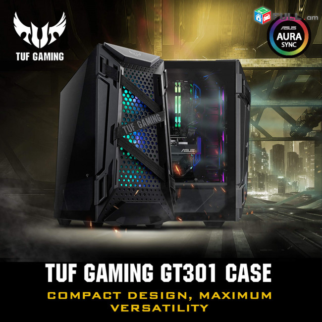 ASUS TUF GAMING GT301 gaming pc computer case