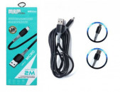 Кабель USB MRM MR93m Micro 2000mm (black)