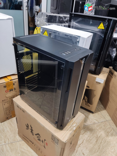 Խաղային համակարգչի իրան PT Hidden Sword Black computer case