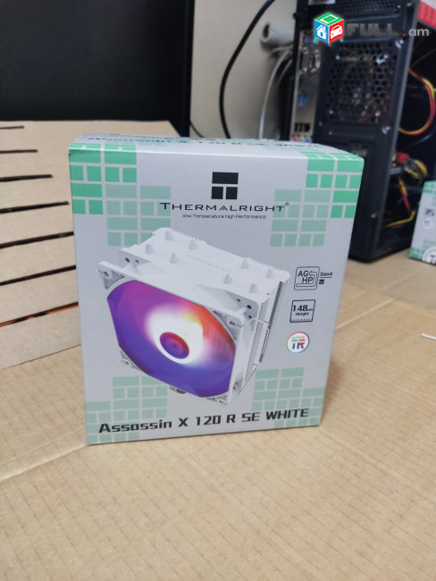 Cpu cooler fan assassin x 120 refined se white argb