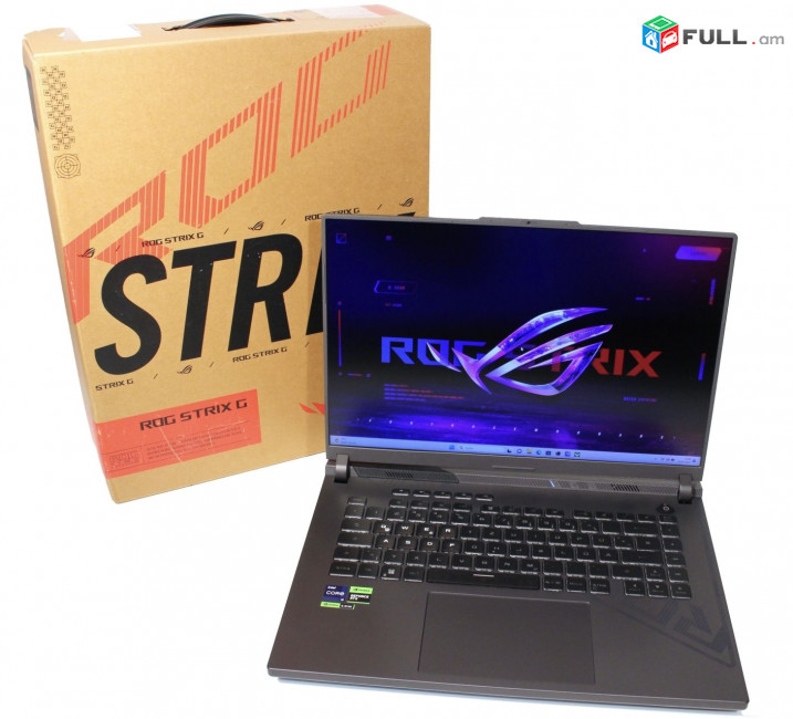 Asus ROG Strix G16 (2023) G614JI-AS94 /Core i9 13980HX/ SSD 1Tb /Ram 16 Gb /GeForce RTX 4070 /8Gb