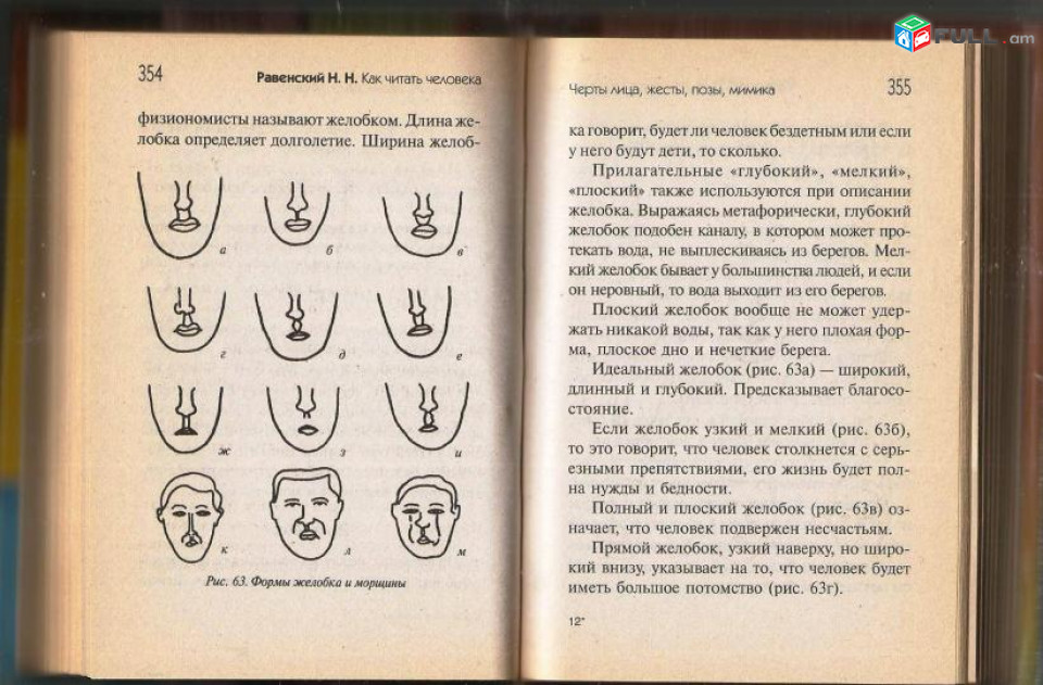 Как читать человека. Черты лица, жесты, позы, мимика (Равенский Н.), М.: Рипол, 2007. -672 с.