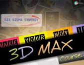  3D MAX das@ntacer daser usucum, 3D MAX դասընթացներ դասեր ուսուցում ուսում Yerevan 