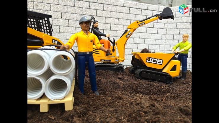 JCB traktor,jcb cat traktori varcuyt.hoxayin ashxatanqneri hamar.