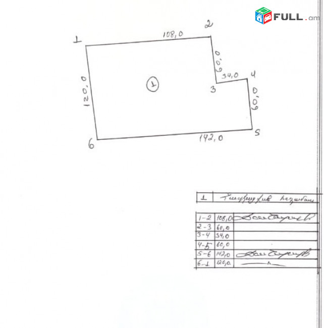 Վաճառվում է հողատարածք 1.5 Հ. Չկալովկա