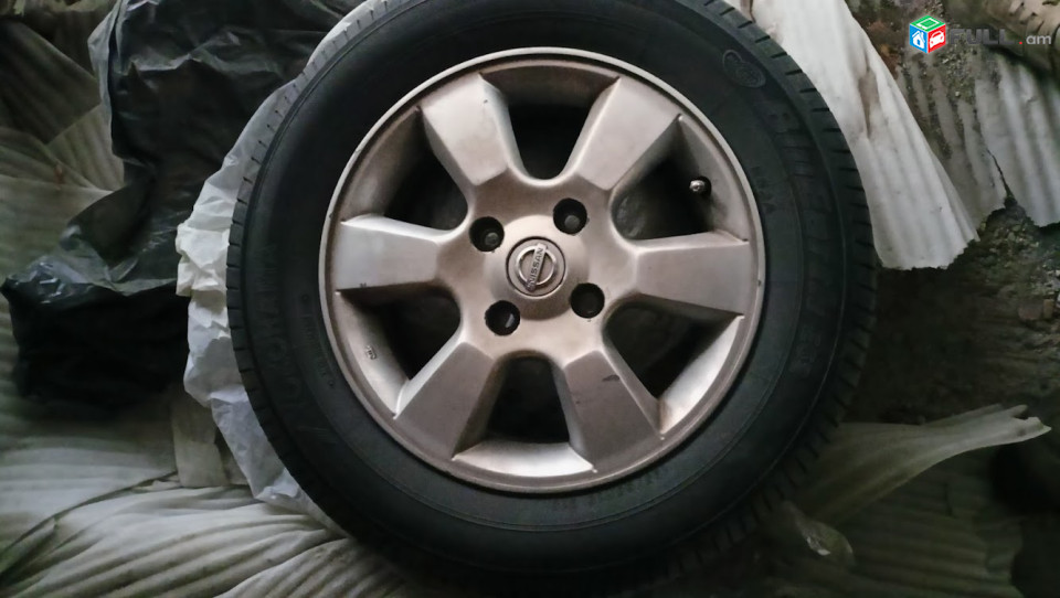 R15 Nissan Versa Tiida ալյումինե անվահեծեր