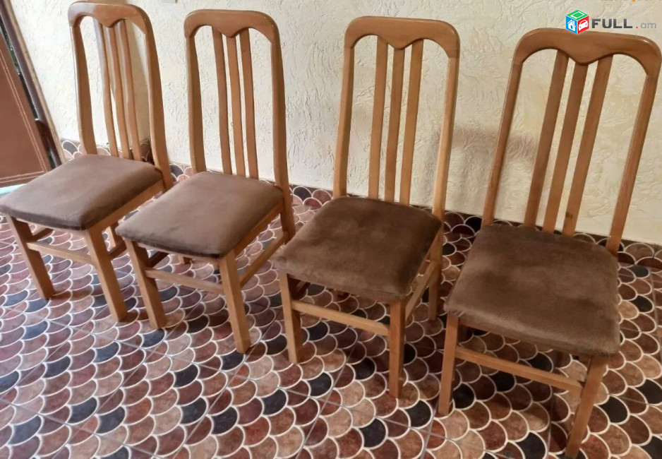 Հյուրասենյակի փայտյա աթոռներ atorner