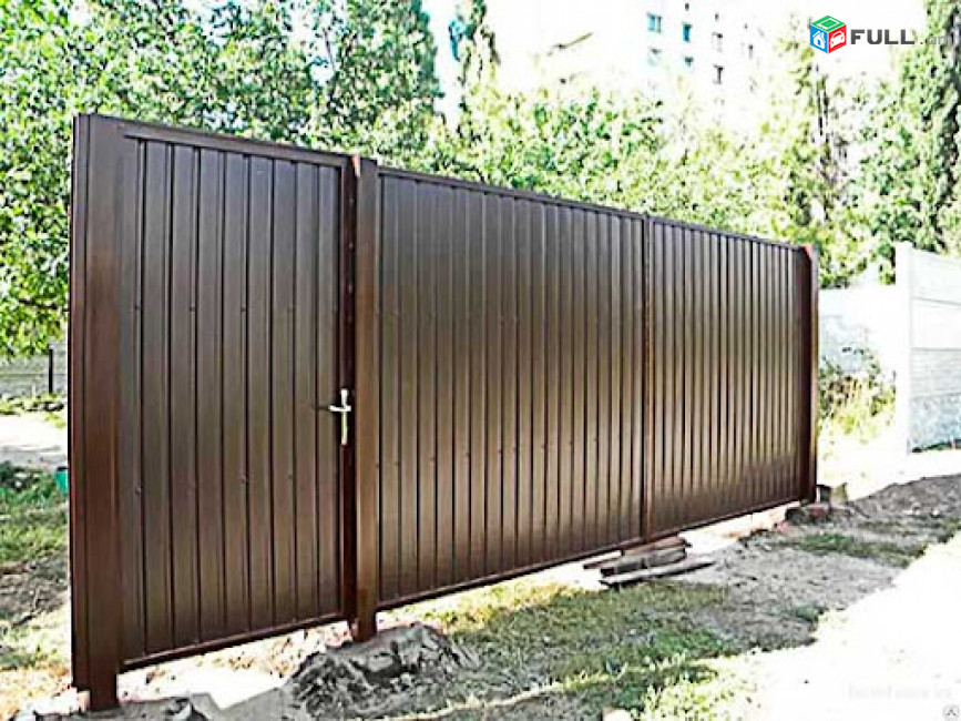 Դարպասների, դռների պատրաստում / Изготовление дверей, ворот, оконных решеток