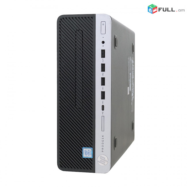 HP ProDesk Computer, Համակարգիչ, Компьютер Core I7 (8700) /256GB SSD/16GB RAM/ DVD-RW + 2 տարի երաշխիք