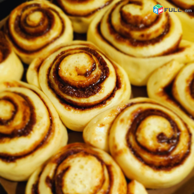 Դարչինով բուլկիներ Cinnamon Rolls