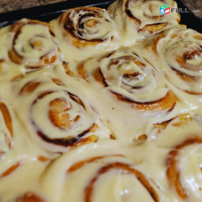 Դարչինով բուլկիներ Cinnamon Rolls