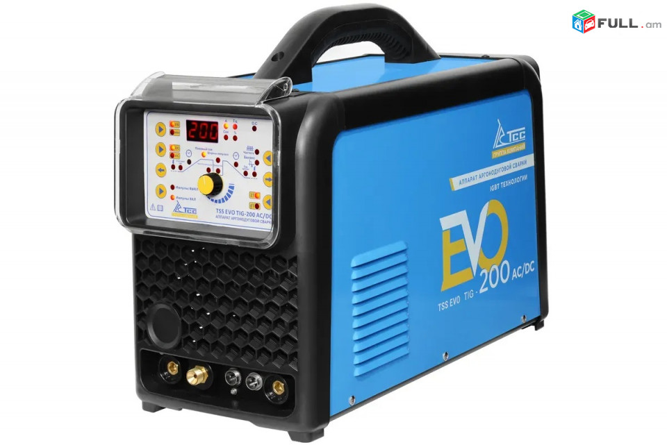 TSS EVO TIG-200 AC/DC Արգոն եռակցման սարք զոդիչ զոդման սարք ապառատ սվառկի ապարատ Գործում է Ապառիկ վաճառք 2416-1