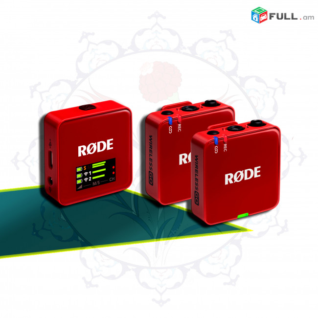 Rode Wireless Go 3 Gen.3 Lavaliere Portable Budget Field Recorder 