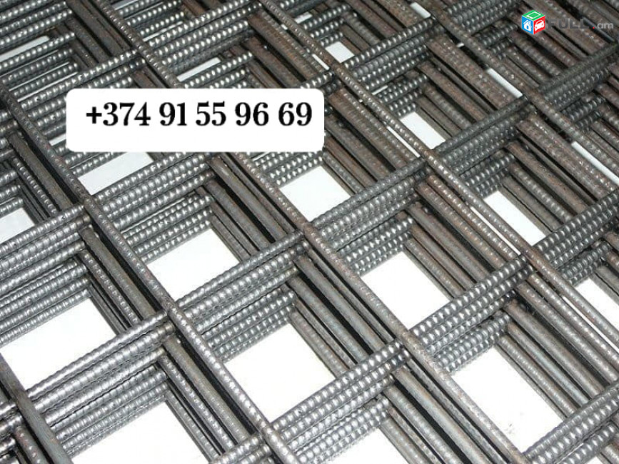 Զոդված ցանց բետոնի, Հատակի ստյաշկի, Երեսպատման ցանցեր