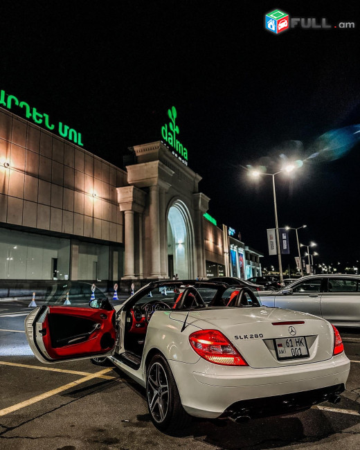 Mercedes benz clk cabriolet, օրավարձով հարսի ավտո