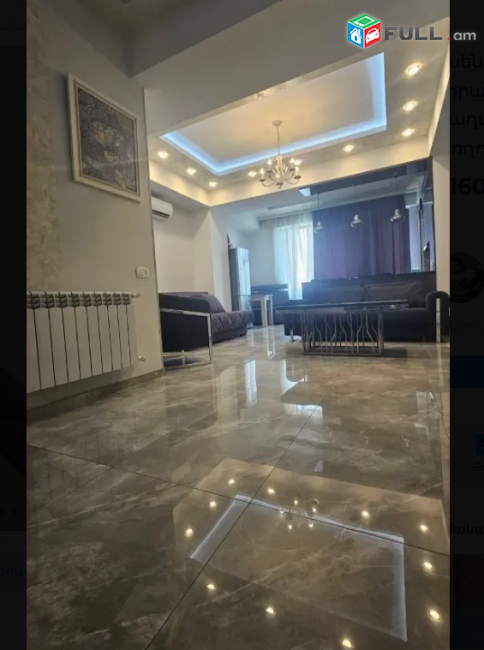 նորակառույց շենք Վաղարշյան փողոցում, 62 քմ