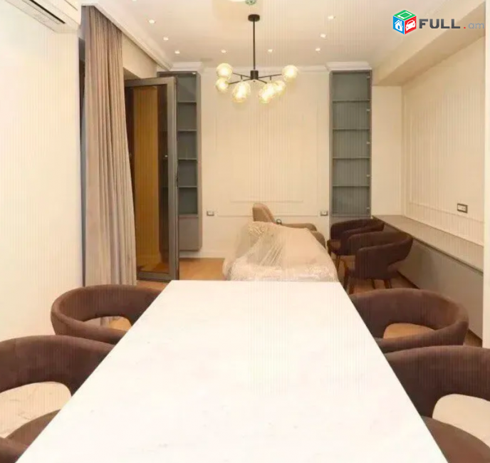 3 սենյականոց բնակարան նորակառույց շենքում Պարոնյան փողոցում, 84 քմ, 10/13 հարկ, բարձր առաստաղներ