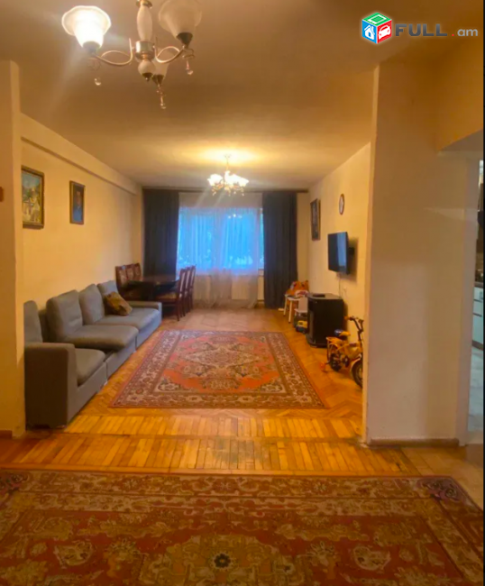 3 սենյականոց բնակարան Պուշկինի փողոցում, 97 քմ, 2/9 հարկ, կոսմետիկ վերանորոգում