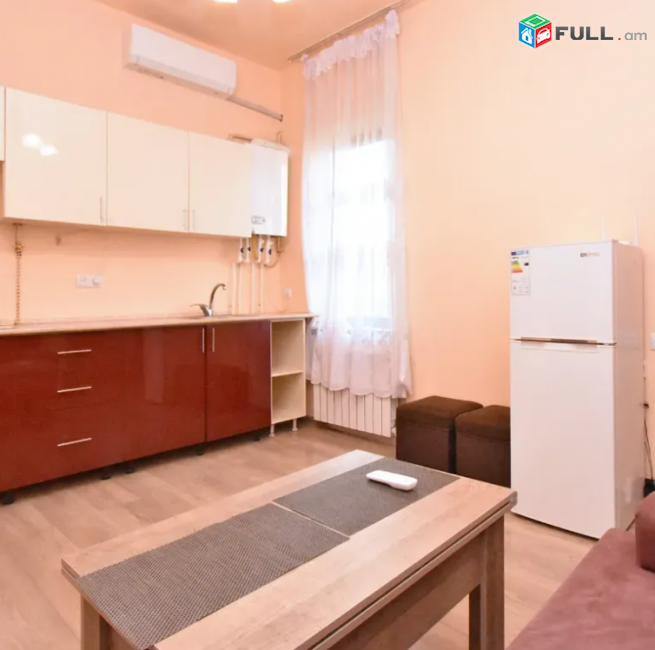 2 սենյականոց բնակարան նորակառույց շենքում Բաշինջաղյան փողոցում, 38 քմ, բարձր առաստաղներ