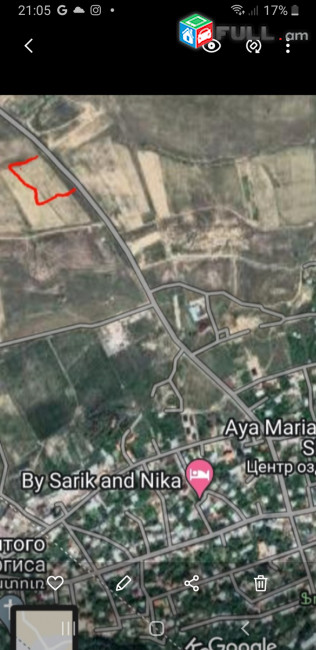 Հողատարածք Ձորաղբյուրում