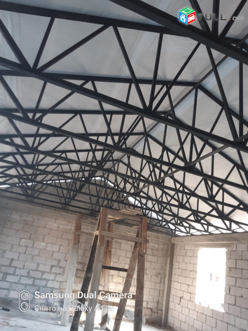 Դարբնի գործեր, պատուհանների ճաղավանդակներ, վանդակաճաղեր, դարպասներ, մուտքի դռներ, մետաղական կոնստրուկցիաներ