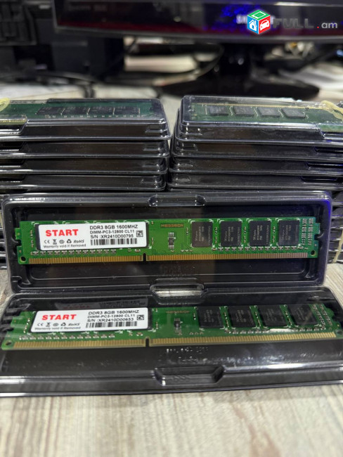 DDR3 8gb PC ozu ram օզու օպերատիվ հիշողություն kingston hynix samsung