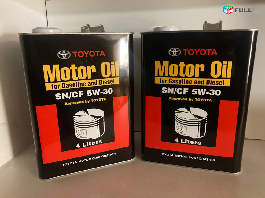 TOYOTA 5W30 Սև  Շարժիչի յուղ