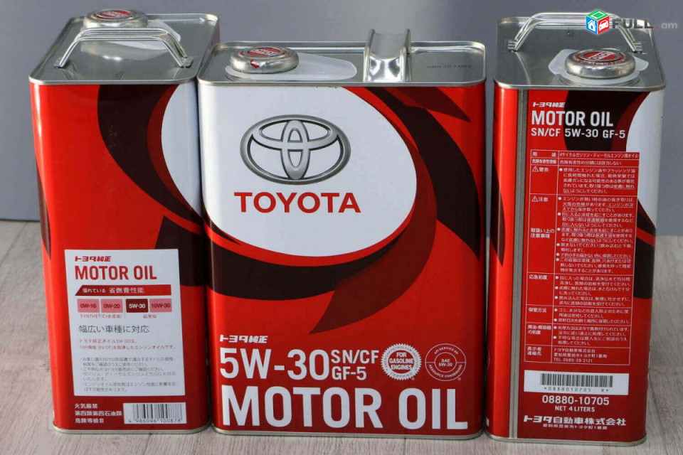  5W-30 TOYOTA 5w30 Original Моторное Масло Тойота  Շարժիչի յուղ