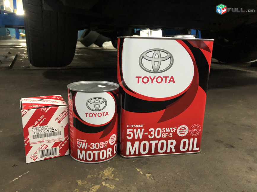  5W-30 TOYOTA 5w30 Original Моторное Масло Тойота  Շարժիչի յուղ
