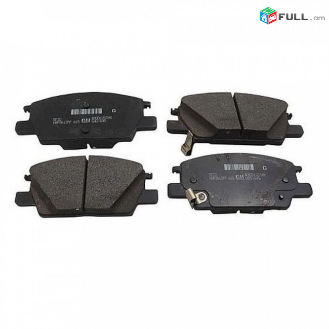 Chevrolet Malibu Արգելակման կոճղակ, դիմացի Կալոտկա, Колодки тормозные передние