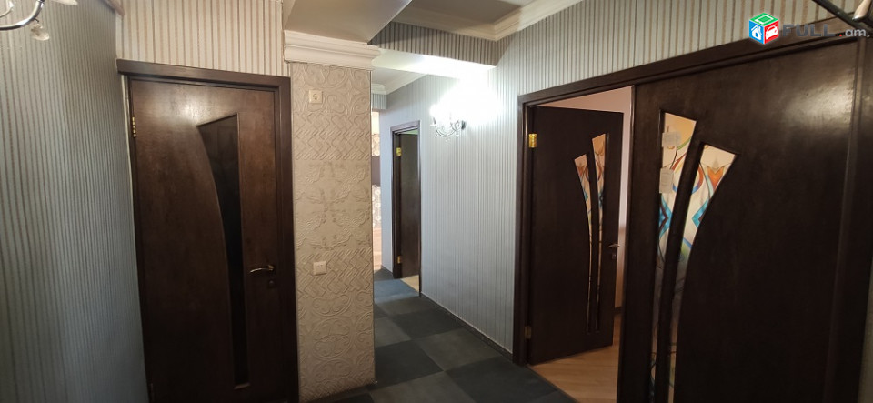 Վարձակալությամբ-Հովանես Շիրազի փողոց, 14 հարկանի շենքի 12 հարկում, 120քմ 4 սենյակ,ամեն ինչ կա,դիզայներական ոճով վերանորոգում