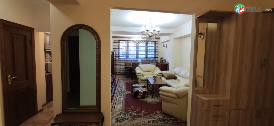 9-2 հարկ, կապիտալ վերանորոգված,ամբողջ գույքով,սուպերմարկետներ ու ամեն ինչ մոտ
