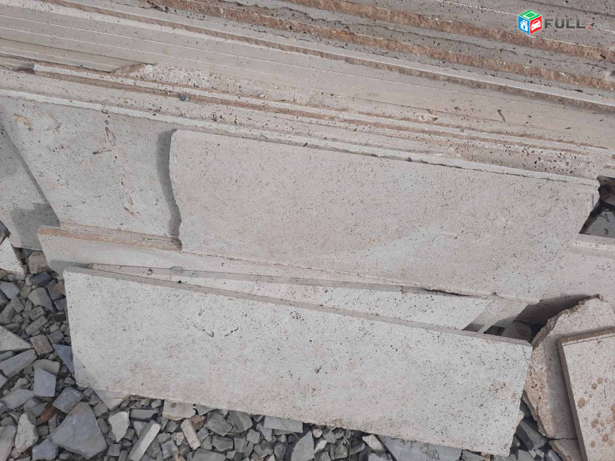 Տրավերդին, տրավերտին երկրորդ կարգի, երեսսպատման սալիկներ