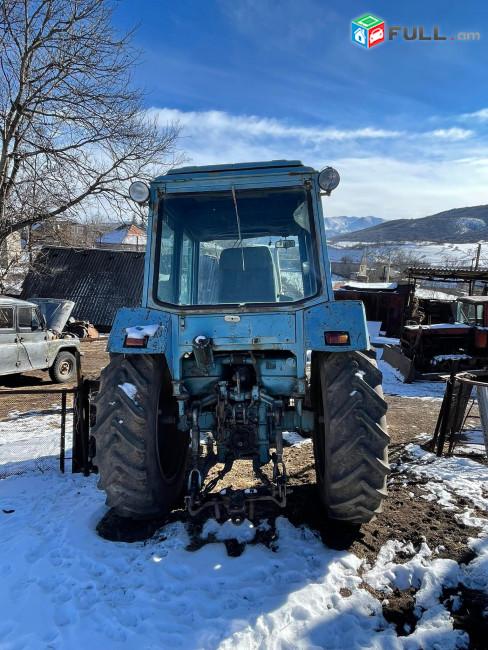 MTZ 82 տրակտոր , ճապոնական KIRIKIZA տուկերի հաստոցի հետ միասին։