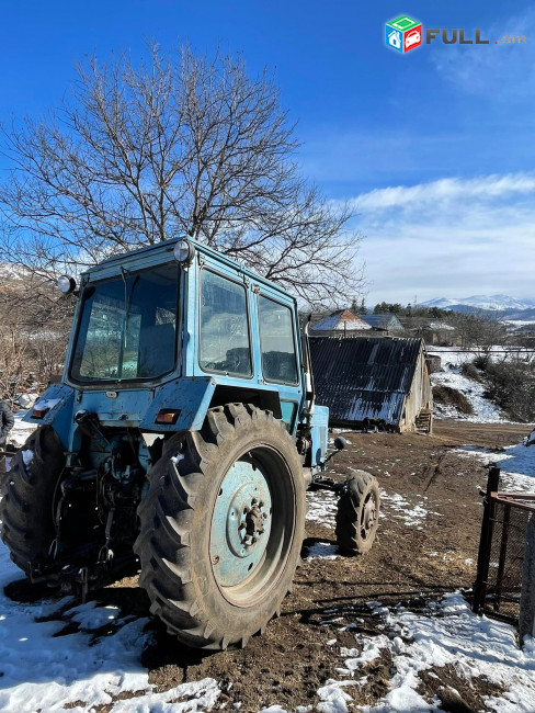 MTZ 82 տրակտոր , ճապոնական KIRIKIZA տուկերի հաստոցի հետ միասին։