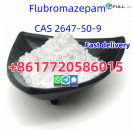 CAS 2647-50-9 Flubromazepam Factory wholesale supply