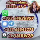 Alprazolam,cas:28981-97-7,Wholesale Price  